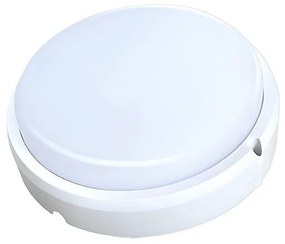 Plafoniera Led Lampada Da Parete Soffitto IP54 Rotondo 12W 1155LM 6500K Bulkhead Per Condominio D150X47mm