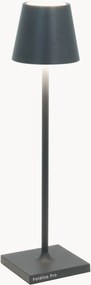 Lampada da tavolo portatile a LED con luce regolabile Poldina Pro Micro