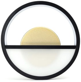 Aigostar - Applique a LED LED/13,5W/230V 6500K nero/oro