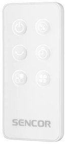 Sencor - Raffrescatore d'aria portatile 3in1 45W/230V bianco con telecomando