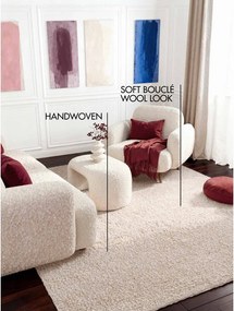 Tappeto color crema tessuto a mano 200x290 cm Notting Hill Portobello – Ted Baker