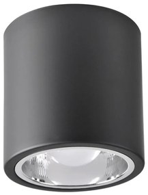 Faretto LED RGBW dimmerabile JUPITER 1xE27/6,5W/230V Ø 13 cm nero