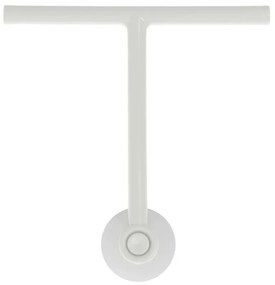 Tergivetro doccia bianco in plastica antigraffio con ventosa Spring