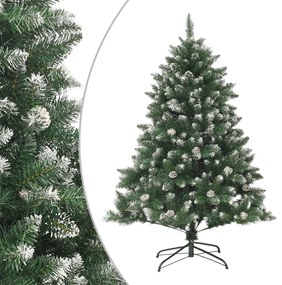 Albero di Natale Artificiale con Base in PVC, 150 cm