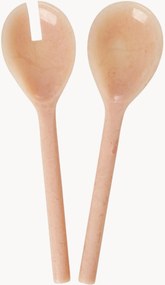 Set di 2 posate da insalata Soft Pink