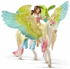Personaggi d'Azione Schleich Fairy Surah with glitter Pegasus Plastica