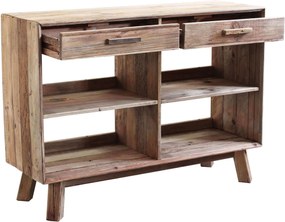 PINUS - credenza con 2 cassetti