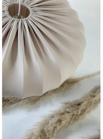 Lampadario a sospensione con cavo CAFEE 1xE27/40W/230V Ø 52 cm beige