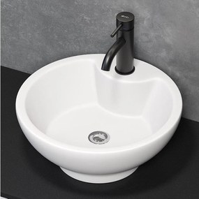 Lavabo da appoggio DRAMMEN Ø 40,1 cm ceramica/bianco