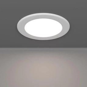 Eglo 901417- LED Plafoniera da incasso per bagno FUEVA LED/6,3W/230V Ø 11,9 cm IP44 bianco