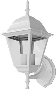 Applique Lanterna da Esterno E27 IP54 Bianca - Serie ALFIERI 1A