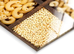 Dipinto su vetro 30x30 cm Pasta Box – Styler