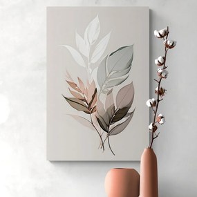 Quadro su tela – Foglie minimaliste