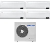 Climatizzatore Condizionatore Samsung Quadri Split Inverter serie WINDFREE ELITE 7+7+9+12 con AJ080TXJ4KG/EU R-32 Wi-Fi integrato 7000+7000+9000+12000