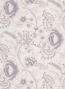 Little Greene Carta da parati Woodblock Mono - Plum
