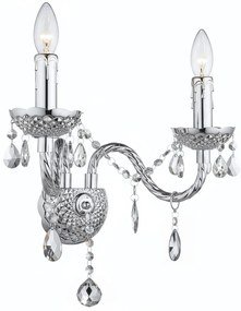 Lampada da parete EBT019-2W Chrome