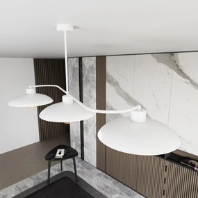 Lampadario a sospensione FOSTER 3 White