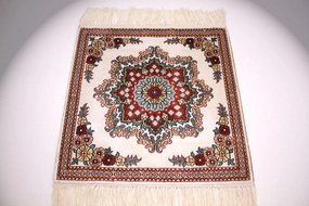 Hereke Tappeto orientale 50x50 (Cina) Annodato A Mano