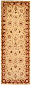 Ziegler Tappeto 350 x 120 Beige (Pakistan) Annodato A Mano