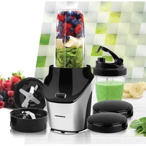 Heinner HSB-T1000SS - Frullatore Nutri Smoothie 1000W/230V cromo opaco/nero