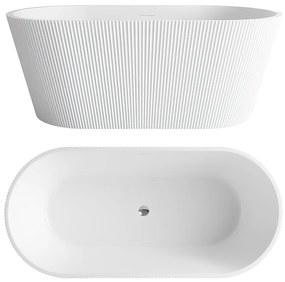 Vasca da bagno freestanding in acrilico OFELIA 170