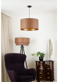 Brilagi - Lampadario a sospensione con filo OREGON ROLLER VEGE 1xE27/15W/230V diametro 45 cm marrone