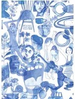 NLXL Carta da parati panoramica I'm Blue - 10 Drops