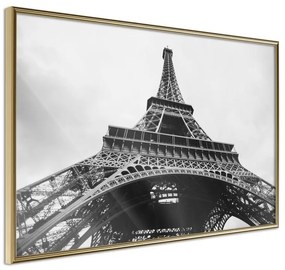 Poster  Symbol of Paris  Cornice Quadri Cornice d'oro, Larghezza x Altezza Home decor 30x20