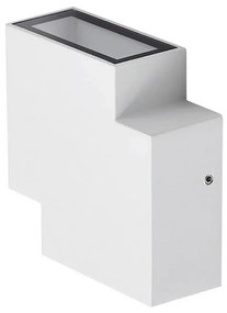 Fendir LED All'aperto Applique da Parete Bianco - Lindby