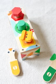 Banco e accessori di legno