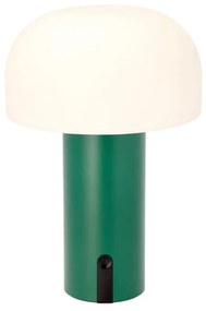 Lampada da tavolo a LED bianco/verde (altezza 22,5 cm) Styles - Villa Collection
