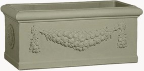 Portavaso da esterno Rettangolo Festonato, alt. 30 cm