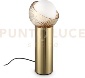 Bloom lampada da tavolo 1 luce attacco g9 lampadina inclusa colore ...