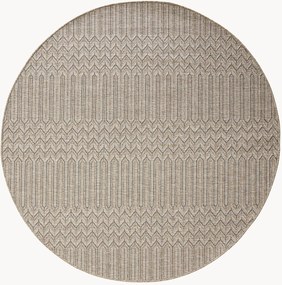 Tappeto rotondo da interno-esterno Naoto