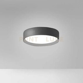 Ava p/p -plafoniera in alluminio nero a led 3000-4000k 1900-2000lm ...