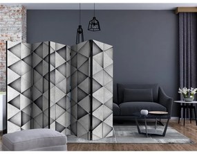 Paravento  Grey Triangles II [Room Dividers]  Colore ---, Dimensioni e Misure 225x172