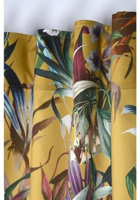 Tenda Josie mostarde, fettuccia 135x280 cm