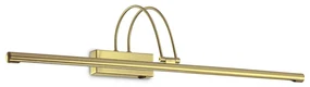 Applique Contemporanea Bow Metallo Ottone Led 8W 3000K Luce Calda