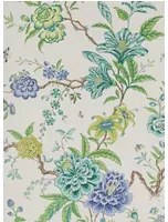 Manuel Canovas Carta da parati Beauchamp - Vert d'Eau