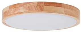 Brilliant - Plafoniera LED SLIMLINE LED/22W/230V Ø 39 cm, legno di gomma