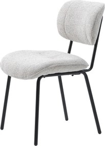 Sedia da pranzo grigio chiaro Buffalo - Unique Furniture