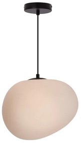 Lampadario a sospensione con filo STONES 1xE27/40W/230V diametro 30 cm