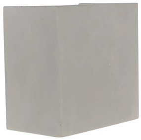 Applique da parete industriale in cemento - Meave