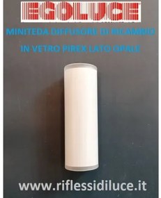 Egoluce diffusore in vetro ricambio per miniteda