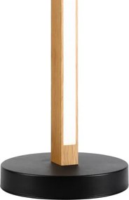 Lampada da tavolo LED VERDE LED/10W/230V 3000K rovere/nero