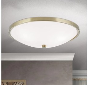 Orion DL 7-531/40 - Plafoniera AIDA 3xE27/60W/230V diametro 40 cm ottone