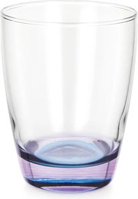 Bicchiere acqua 300 ml vetro Sound viola