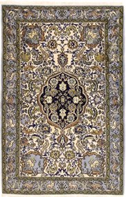 Ghom Tappeto 110 x 170 Beige (Iran) Annodato A Mano