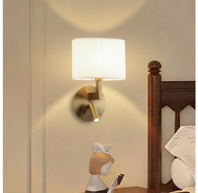 Brilagi - Applique a LED DAYA 1xE14/40W/230V + LED/3W color crema/oro