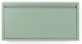 Scarpiera in metallo grigio-verde Billy - Spinder Design